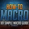 Guide on How to Create Macro