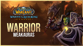 Warrior WeakAuras for World of Warcraft: Cataclysm