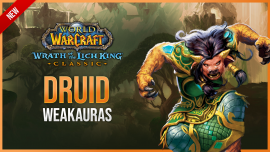 Druid WeakAuras for World of Warcraft: Wrath of the Lich King