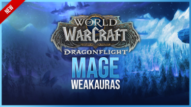 Mage WeakAuras for World of Warcraft: Dragonflight